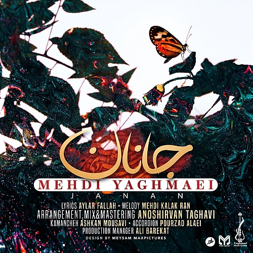 Cover artwork for Janan by Mehdi Yaghmaei